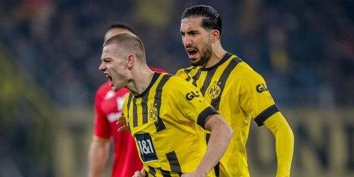 德甲 美因茨与多特蒙德