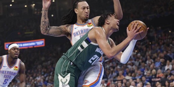 吉昂19+11霍姆格伦16+13 雄鹿击败雷霆